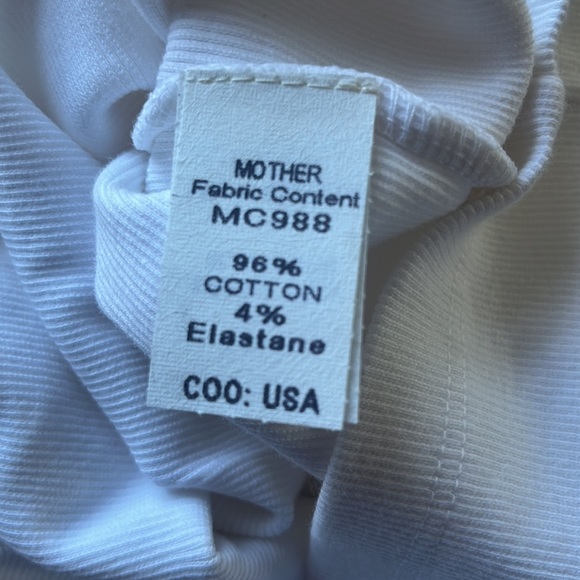 MOTHER The Chin Ups Midi Dress bright white - Picture 11 of 12